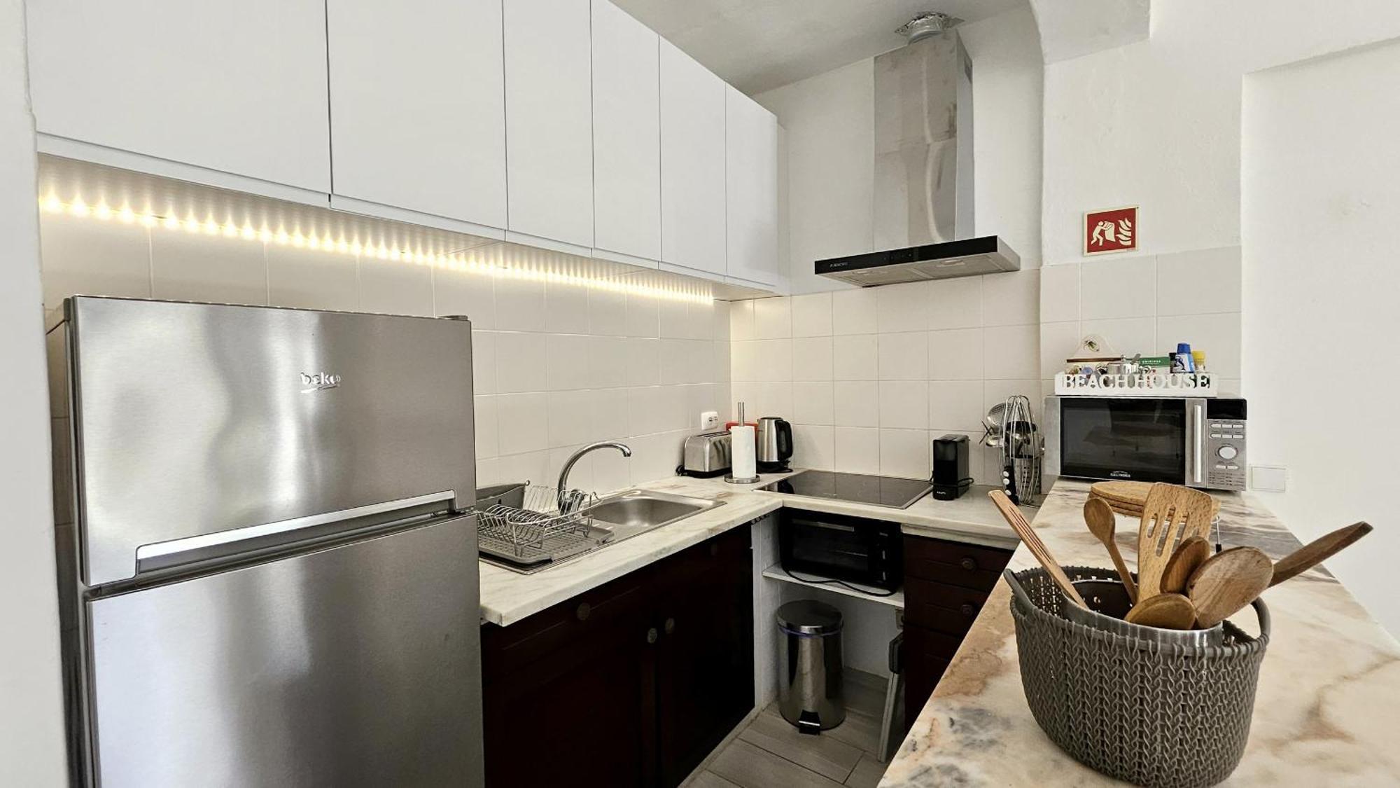 Magnific Studio With A Cozy Garden, 5 Minutes To The Beach 알부페이라 외부 사진